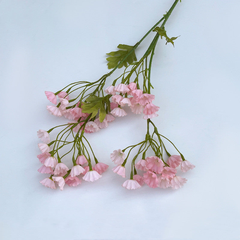 10 Pcs 30 Inch Artificial Forget Me Not Flowers Long Stems Silk Floral Arrangement