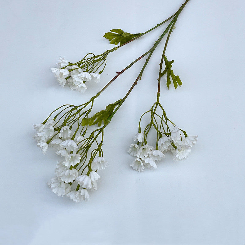 10 Pcs 30 Inch Artificial Forget Me Not Flowers Long Stems Silk Floral Arrangement