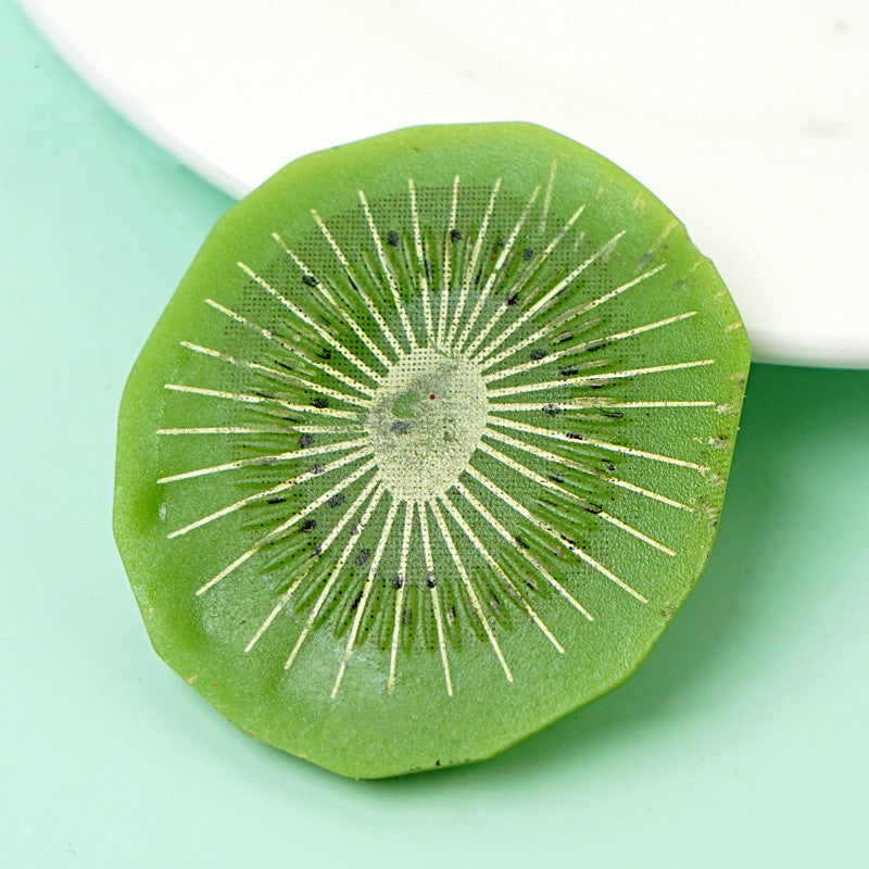 10 Pcs Artificial Fruit Slices, Lifelike Simulation, Decorative Bulk Set