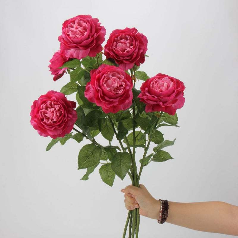 Real Touch Blooming Ranunculus Stem 26 Inch Artificial Flower