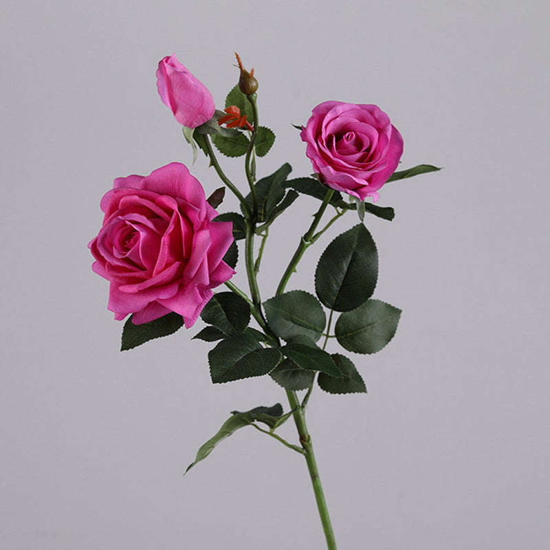 29.5 Inch Artificial Rose Spray Stems, Real Touch, Bulk Quantity