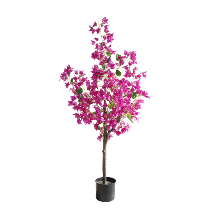3 Ft Artificial Bougainvillea Tree Bulk Wholesale, Silk Leaves, Outdoor Decor