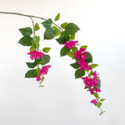 Bougainvillea Artificial Flower Branch Stem Real Touch 12 Inch 1 Pc