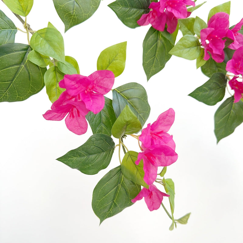 Bougainvillea Artificial Flower Branch Stem Real Touch 12 Inch 1 Pc