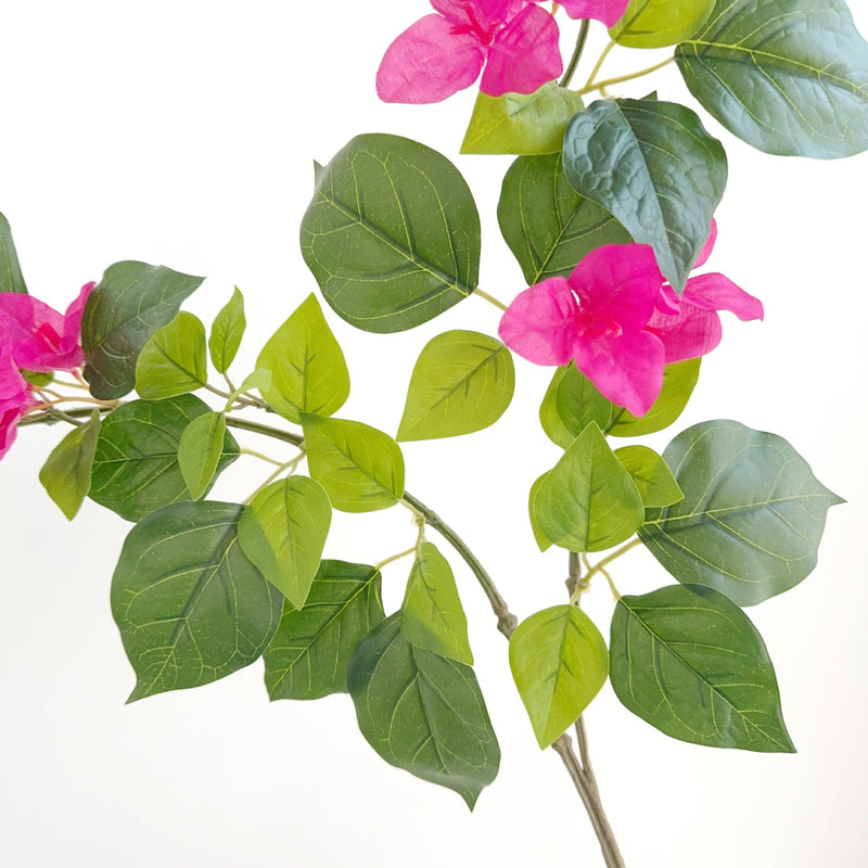 Bougainvillea Artificial Flower Branch Stem Real Touch 12 Inch 1 Pc