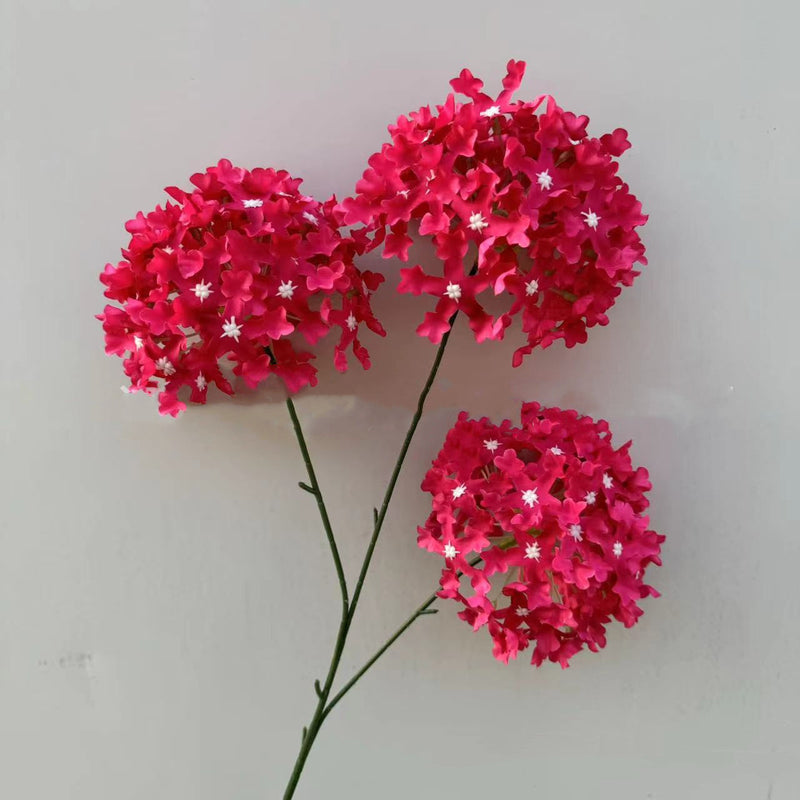 Fuchsia Pink Silk Artificial Flowers Bulk Collection for Decor, Multiple Stems