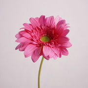 25.5 Inch Gerbera Daisy Stems 6 Pcs Real Touch Silk Artificial Flowers for Wedding Home Decor
