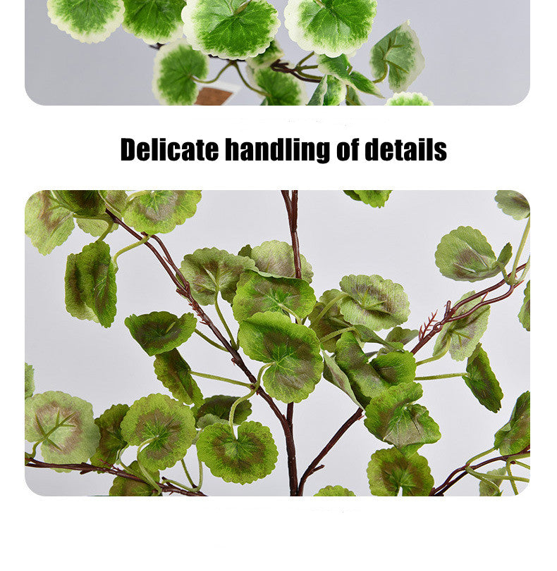 36 Inch Artificial Geranium Branch Spray 6 Pcs Bulk Christmas Plants