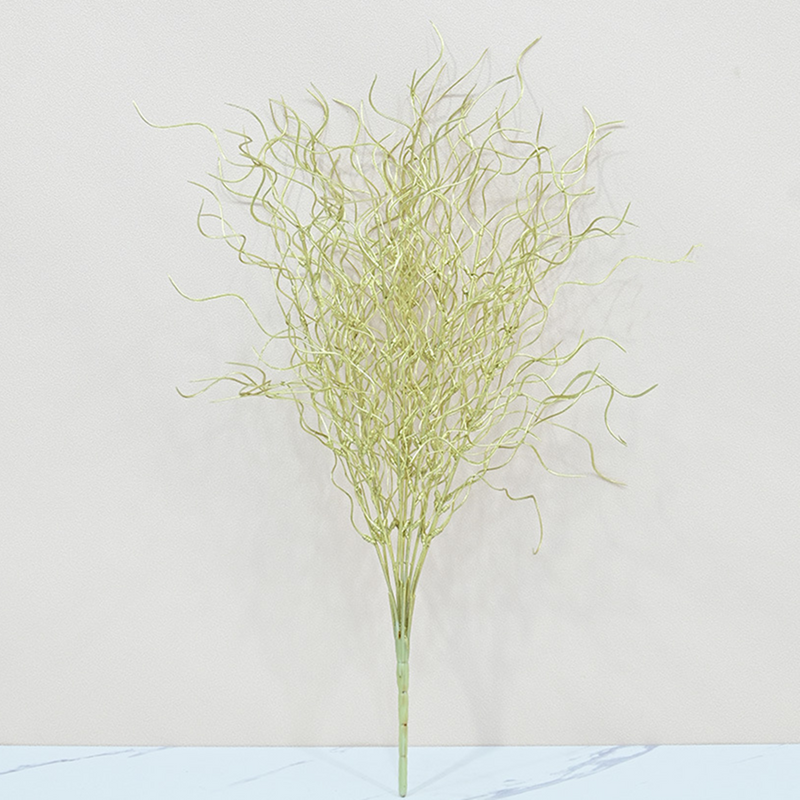 20 Inch Glitter Curly Christmas Branches Twigs Sprigs Artificial Holiday Decorations Bulk