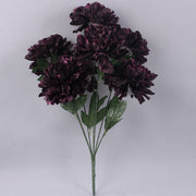 27 Inch Artificial Peony Bush 1 Pc Satin Cemetery Flower Stem