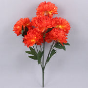 27 Inch Artificial Peony Bush 1 Pc Satin Cemetery Flower Stem