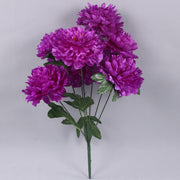 27 Inch Artificial Peony Bush 1 Pc Satin Cemetery Flower Stem