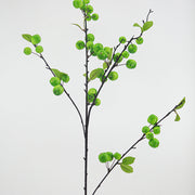 40 Inch Artificial Crabapple Berry Branch – Bulk Wholesale, Realistic Silk Fruit Stem