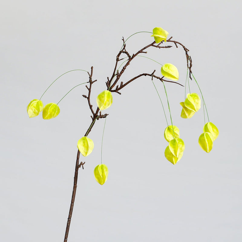 22.8 Inch Artificial Trailing Lantern Flowers 10 Pcs Autumn Fruit Silk Flowers for Fall Decoration