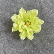 50 Pcs Artificial Hibiscus Flower Heads for Crafts Bulk Faux Silk Floral Supplies