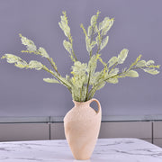 39 Inch Artificial Mimosa Stems Branches Bulk Real Touch 10 Pcs