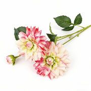 29 Inch Large Real Touch Dahlia Artificial Silk Flower for Wedding Home Decor