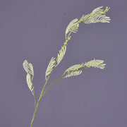 39 Inch Artificial Mimosa Stems Branches Bulk Real Touch 10 Pcs