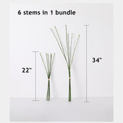 6 Pcs Artificial Greenery Twigs Branches Long Stems for Floral Arrangements