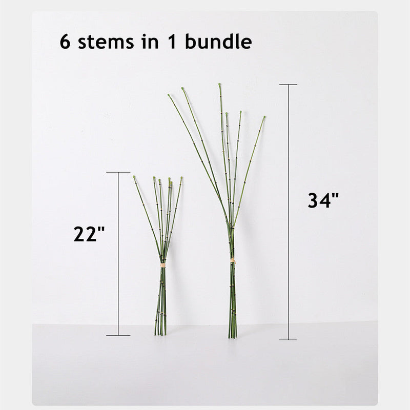 6 Pcs Artificial Greenery Twigs Branches Long Stems for Floral Arrangements