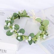 Gypsophila Artificial Flowers 50 Pcs Small White Silk Baby's Breath for Hair Decor and Hair Bands