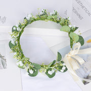Gypsophila Artificial Flowers 50 Pcs Small White Silk Baby's Breath for Hair Decor and Hair Bands