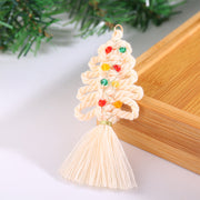 Bulk Artificial Christmas Tree Hanging Tassels Ornaments – Hand Knitting, Multiple Colors, 10 Pcs