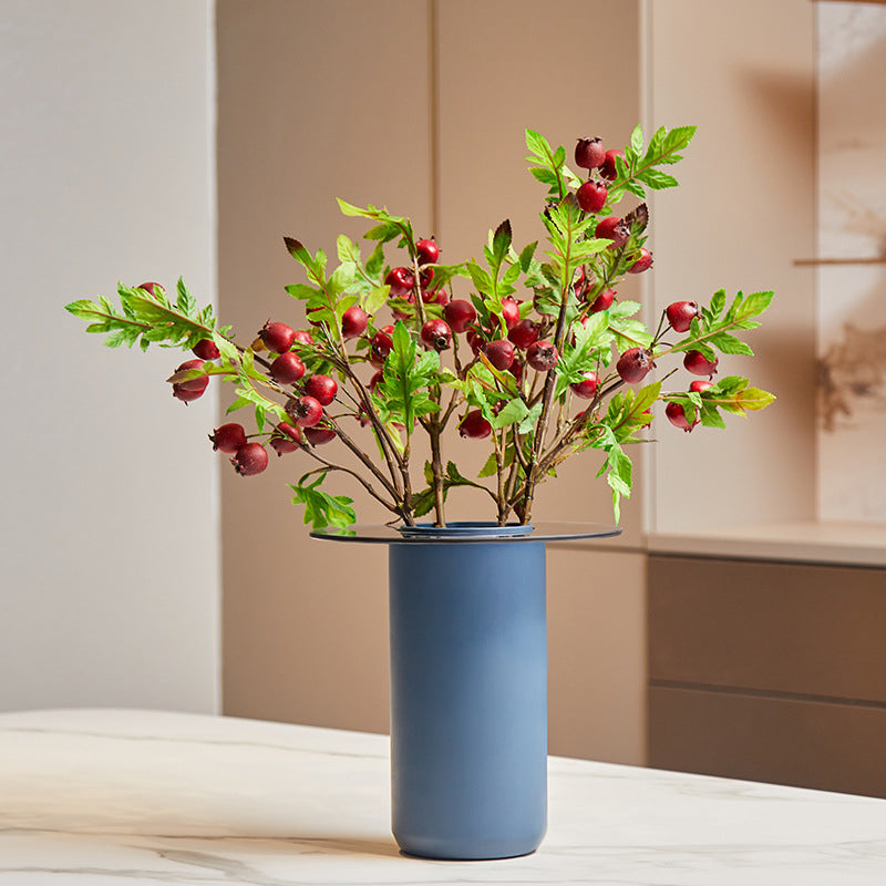 24 Inch Artificial Hawthorn Stems Spray with Fruits, 10 Pcs Bulk Branches