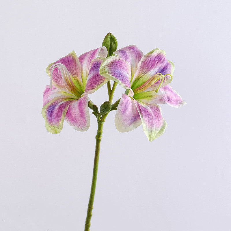 19.6 Inch Artificial Silk Hemerocallis Stems Bulk Flower Arrangements