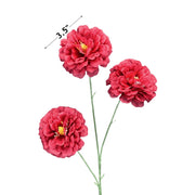 25 Inch Artificial Silk Hibiscus Stems 25 Pcs Bulk Wedding Flowers