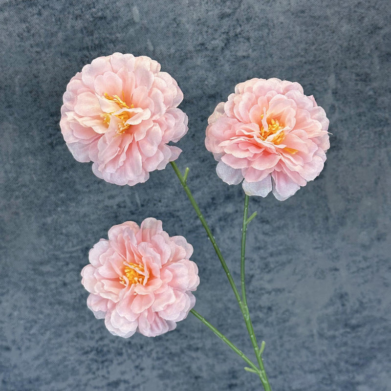 25 Inch Artificial Silk Hibiscus Stems 25 Pcs Bulk Wedding Flowers