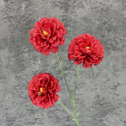 25 Inch Artificial Silk Hibiscus Stems 25 Pcs Bulk Wedding Flowers