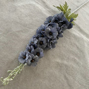 25 Inch Silk Hollyhock Artificial Flowers 6 Stems Long Stem Bulk Arrangement