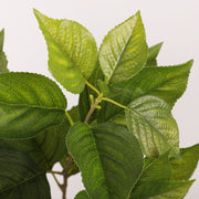 2 Pcs 28 Inch Artificial Hydrangea Branches Green Faux Flowers for Vase Centerpieces