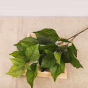 2 Pcs 28 Inch Artificial Hydrangea Branches Green Faux Flowers for Vase Centerpieces
