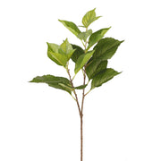 2 Pcs 28 Inch Artificial Hydrangea Branches Green Faux Flowers for Vase Centerpieces