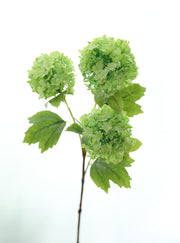 2 Pcs 32 Inch Artificial Hydrangea Spray Stems with 3 Flower Heads Silk Flowers