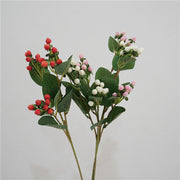 26.7 Inch Artificial Hypericum Berry Stems Bulk Pack Faux Hypericum Spray