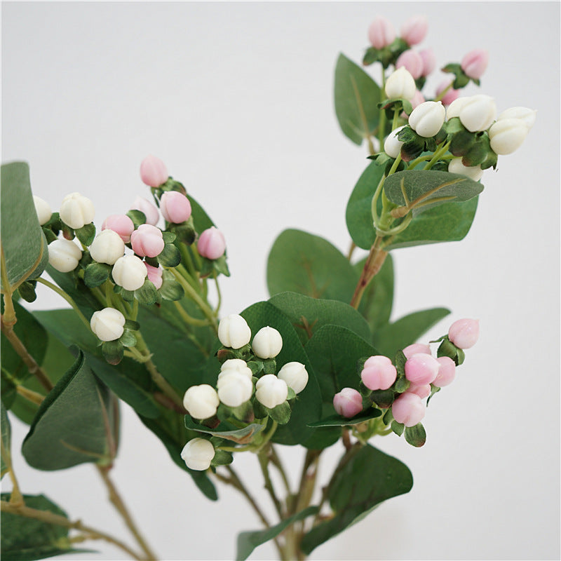 26.7 Inch Artificial Hypericum Berry Stems Bulk Pack Faux Hypericum Spray