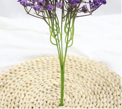 8 Pcs Artificial Baby’s Breath Bushes, UV Resistant Outdoor Silk Flowers, Spring Summer Decor