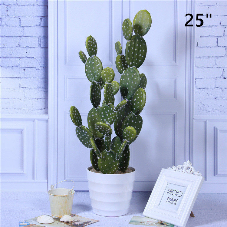 Artificial Cactus Plants 6 Pcs in Pot Bulk Wholesale Artificial Succulent Decor