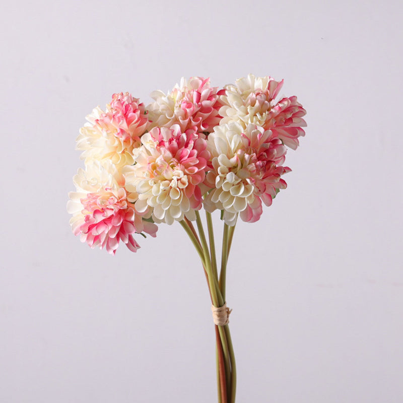 15.7 Inch Artificial Silk Chrysanthemum Bouquet – Bulk Wholesale Flowers