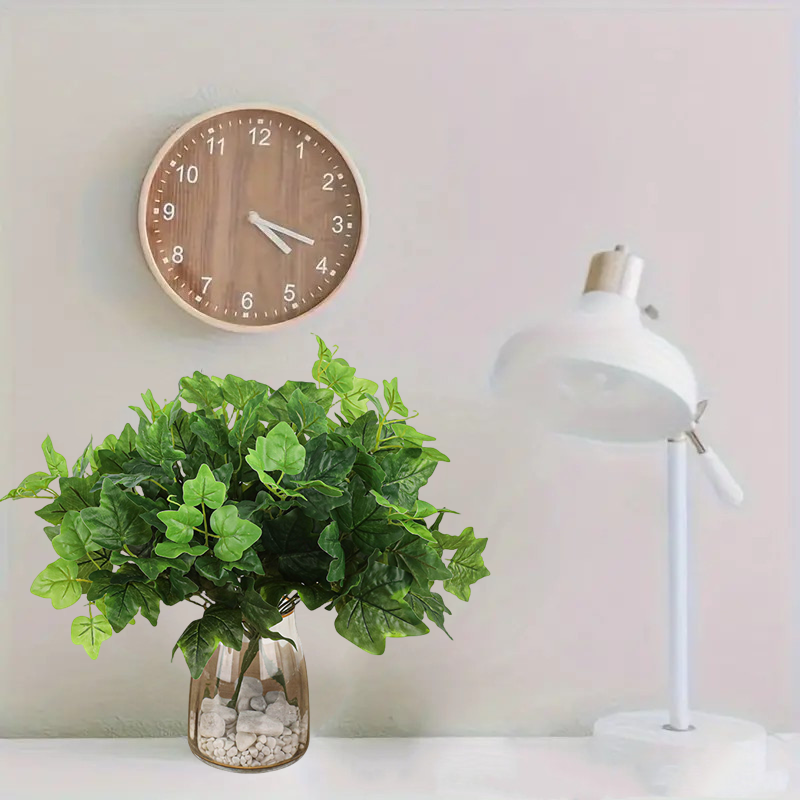 17 Inch Ivy Greenery Bush 10 Pcs UV Resistant Artificial Plants for Outdoors