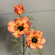 Large Daisy Cosmos Stems 12 Inch Real Touch Artificial Flowers Bulk Wholesale 10 Pcs