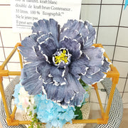 Large Silk Artificial Peony Flowers 10 Pcs 12 Inch Giant Bulk Wedding Floral Arrangements