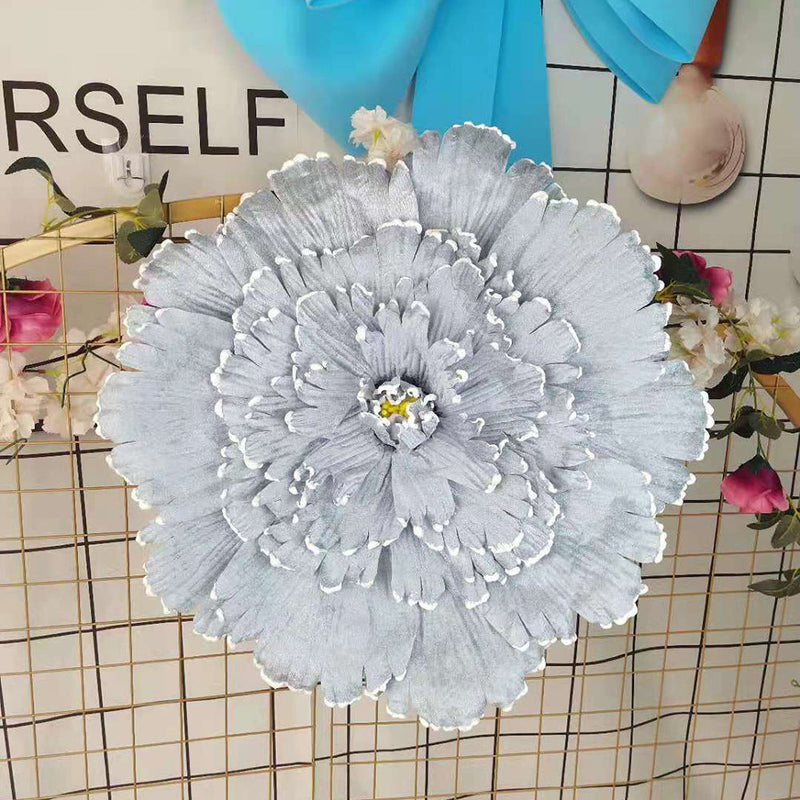 Large Silk Artificial Peony Flowers 10 Pcs 12 Inch Giant Bulk Wedding Floral Arrangements