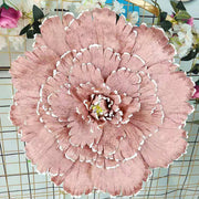 Large Silk Artificial Peony Flowers 10 Pcs 12 Inch Giant Bulk Wedding Floral Arrangements
