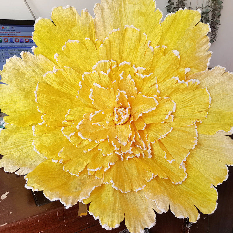 Large Silk Artificial Peony Flowers 10 Pcs 12 Inch Giant Bulk Wedding Floral Arrangements