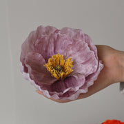5 Pcs 5.5 Inch Artificial Silk Poppy Flower Heads for Wedding Gift Boxes DIY Decor
