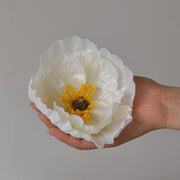 5 Pcs 5.5 Inch Artificial Silk Poppy Flower Heads for Wedding Gift Boxes DIY Decor